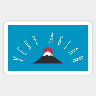 Very Asian - Mt. Fuji Japanese Magnet